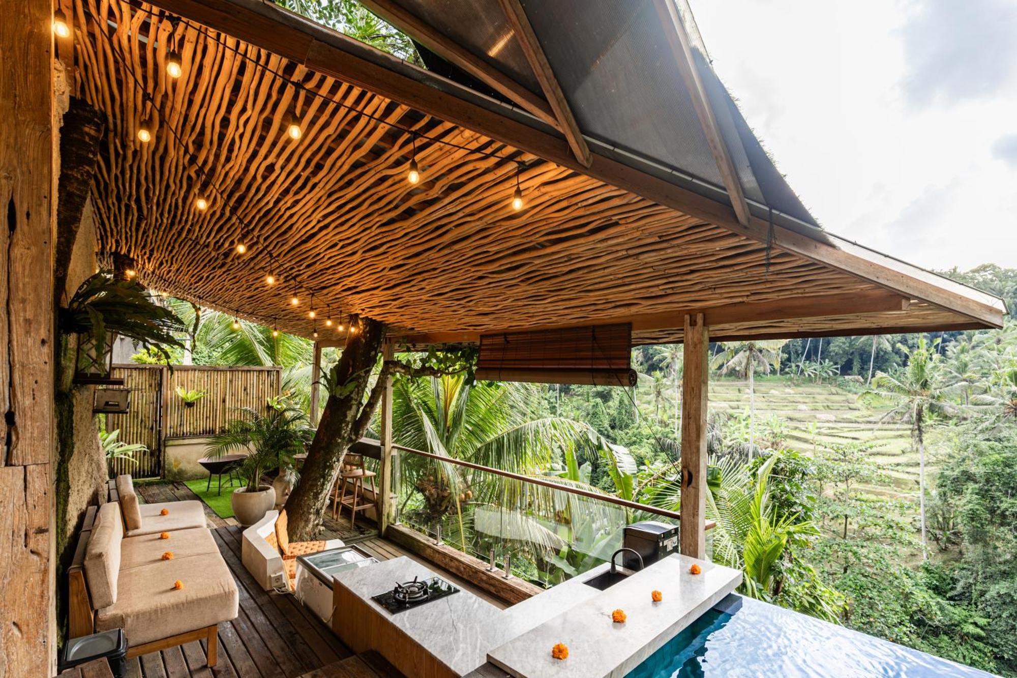 Ubud Riverside Villa Exterior photo